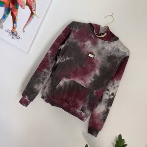 Well Known Houston Tie Dye Pullover Hoodie Sz M